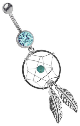 Belly button piercing - belly,