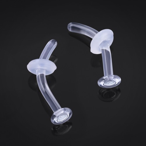 Curved barbell retainer - curved,