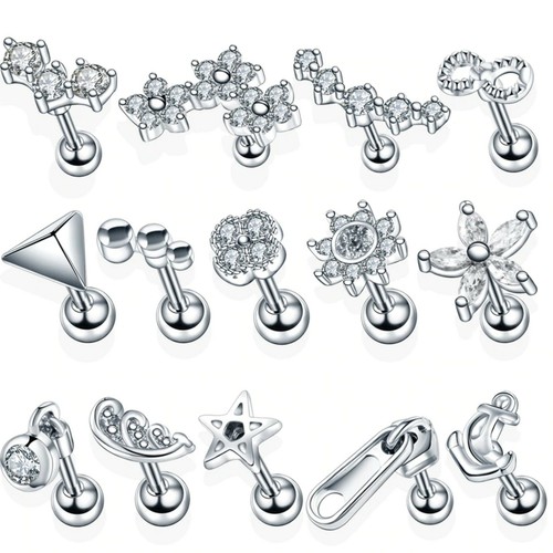 Tragus labret monroe barbell - monroe,