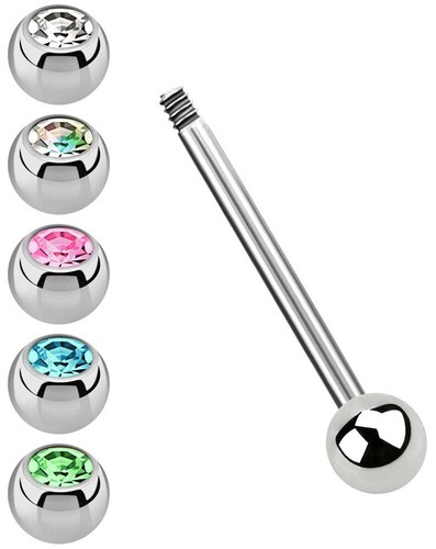 Set tongue piercing - set,