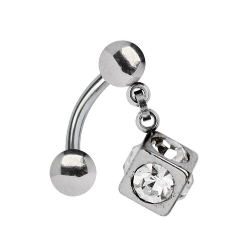 Intimate navel piercing - intimate,