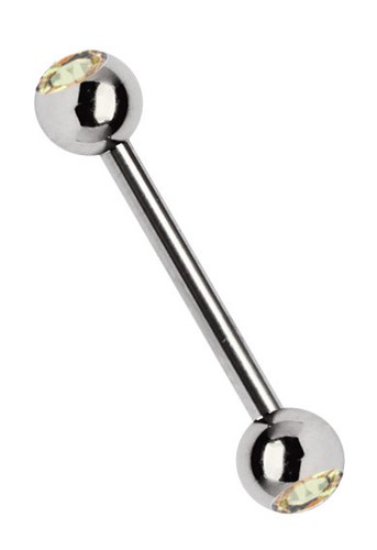 Titan piercing jewelry barbell - titan,