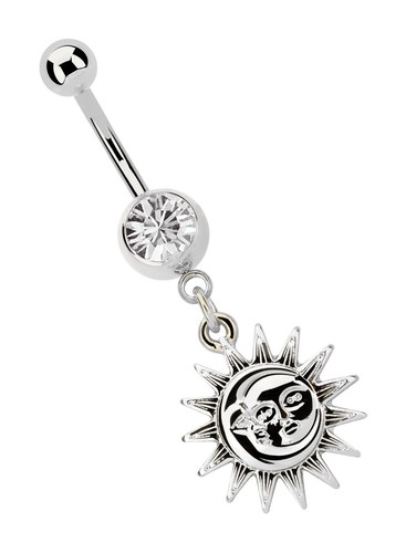 Belly button piercing - belly,