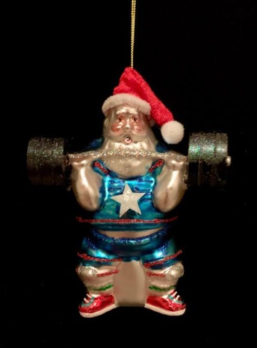 Blown glass weightlifting - blown,